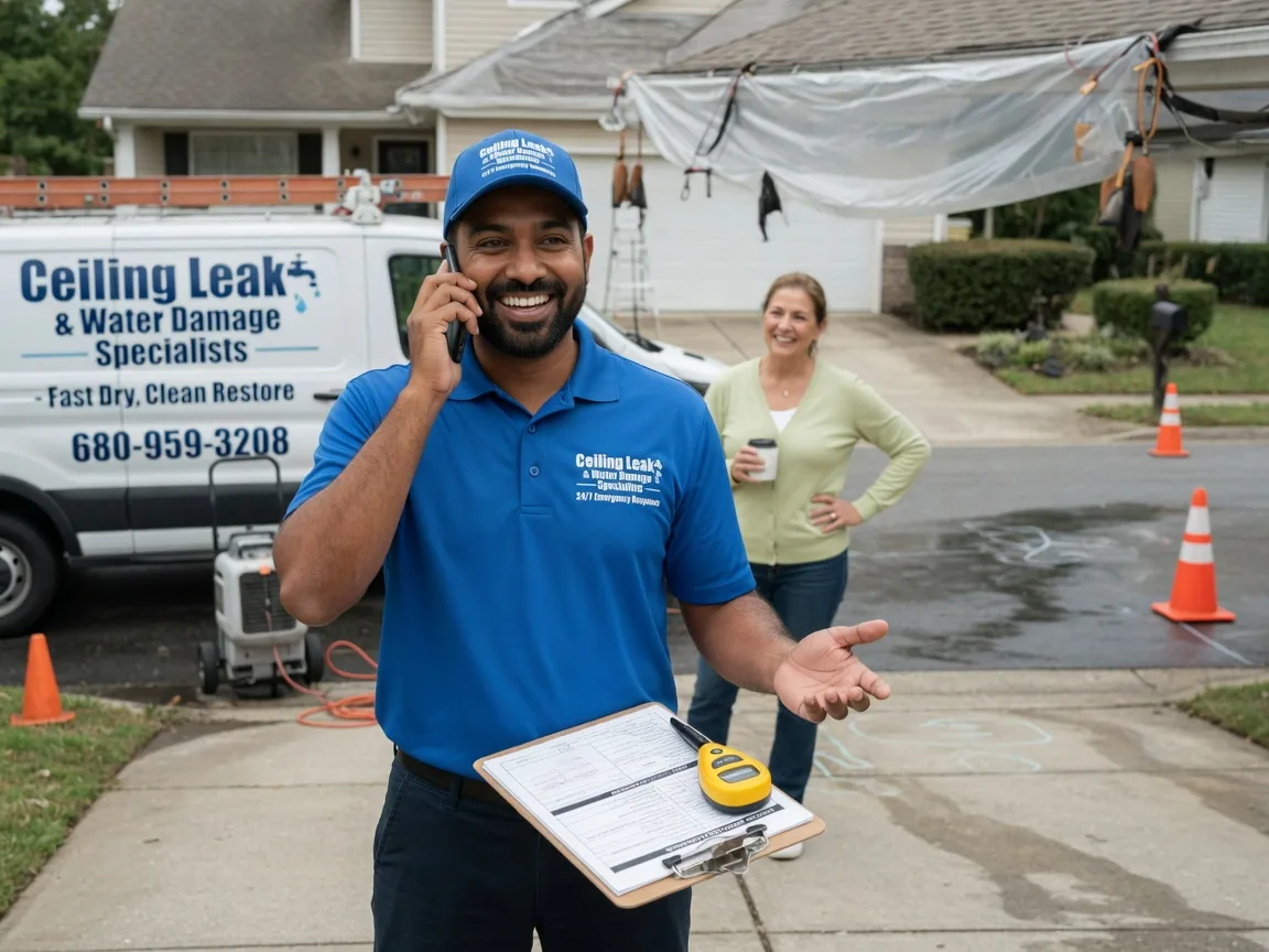 Ceiling Leak Cleanup The Villages, FL FAQs