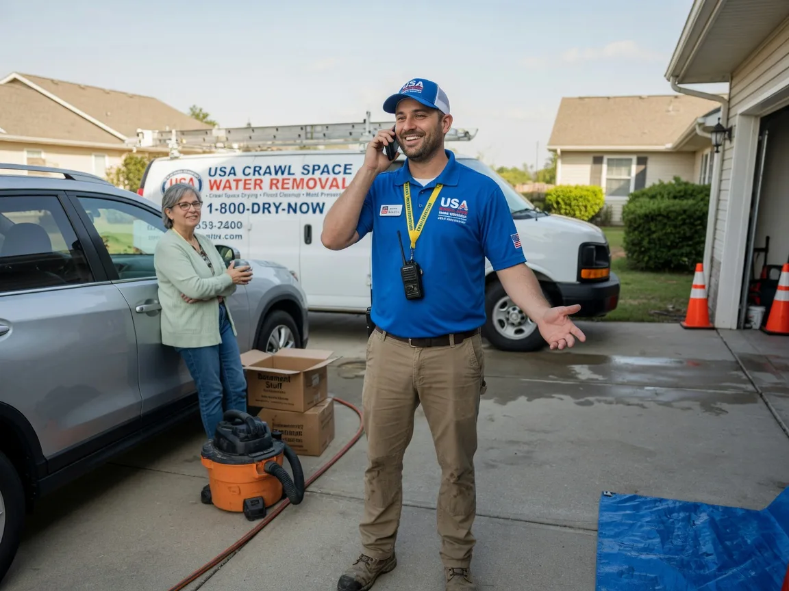 Crawl Space Water Removal The Villages, FL FAQs